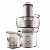 This compact design packs all of the punch that you expect from a Breville juice extractor in a small footprint to conserve countertop space. With a powerful two-speed motor and filter and cutter systems, it easily juices large pineapple chunks with the rind on. Load a whole apple through the feed tube - it will juice it in seconds! All parts are top-rack dishwasher safe.