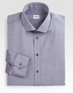 A timeless dress essential, neatly tailored in smooth cotton.Button-frontSpread collarCottonHand washImported