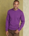 This Tommy Hilfiger Sweater is knit from the softest combed cotton for a luxurious feel and classic style.