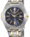 Seiko Women's SXDB46 Two-Tone Blue Dial Dress Watch