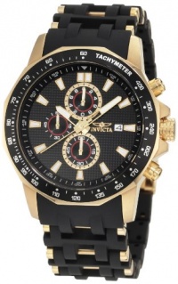 Invicta Men's 1931 Sea Spider Chronograph Black Dial Black Polyurethane Watch Invicta Men's 1931 Sea Spider Chronograph Black Dial Black Polyurethane Watch