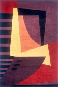 Area Rug 5x8 Rectangle Contemporary Plum Color - Momeni New Wave Rug from RugPal Area Rug 5x8 Rectangle Contemporary Plum Color - Momeni New Wave Rug from RugPal