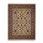 Inspired by treasured textiles found in English country homes, the English Manor Collection infuses your decor with timeless beauty. In a lavish multi-hued weave, this Karastan rug boasts a highly detailed floral pattern that bridges eclectic folk art and elegant antiques. After weaving, the fibers are luster washed to enhance the rich colors, then finished with a short fringe for easy maintenance.