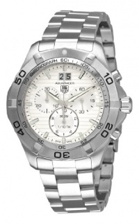 TAG Heuer Men's CAF101F.BA0821 Aquaracer Quartz Silver Chronograph Dial Watch TAG Heuer Men's CAF101F.BA0821 Aquaracer Quartz Silver Chronograph Dial Watch