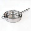 BergHOFF Boreal 10 in. Stainless Steel Covered Deep Skillet