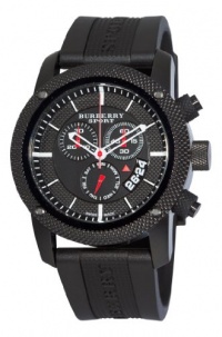 Burberry Men's BU7701 Endurance Black Chronograph Dial Watch Burberry Men's BU7701 Endurance Black Chronograph Dial Watch