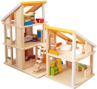 Plan Toy Chalet Doll House with Furniture Plan Toy Chalet Doll House with Furniture