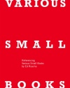 VARIOUS SMALL BOOKS: Referencing Various Small Books by Ed Ruscha