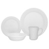 Corelle Vive Sculptured 16-Piece Dinner Set, Service for 4