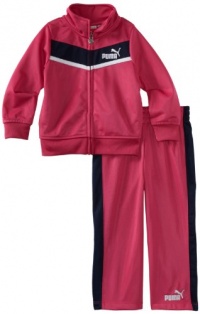 Puma - Kids Girls 2-6X 2T-4T Tricot Set, Beet Purple, 2T Puma - Kids Girls 2-6X 2T-4T Tricot Set, Beet Purple, 2T