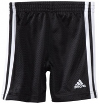 Adidas Boys 2-7 Adidas Mesh Shorts, Black, 6 Adidas Boys 2-7 Adidas Mesh Shorts, Black, 6