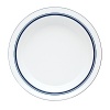 Tasteful and tailored blue banded dinnerware inspired by the unique Copenhagen neighborhood of Christianshaven from Dansk. Soup bowl is 8 in diameter and holds 12 oz.