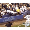 MLB Derek Jeter 2004 Dive Wide Angle Autographed 8-by-10-Inch Photograph