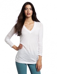 LnA Women's Long Sleeve V-Neck tee