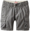 Levi's Baby-boys Infant 4007 Cargo Short , Silver Birch, 18 Months