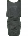 Xscape by Joanna Chen Women's Metallic Blouson Dress