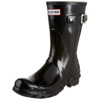 Hunter Women's Original Short Gloss Boot,Black,7 M US (5 UK) Hunter Women's Original Short Gloss Boot,Black,7 M US (5 UK)