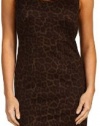 MICHAEL Michael Kors Print Scoop Neck Sleveless Dress Loden