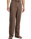 Cubavera Men's Yarn Dye Herringbone Texture Drawstring Pant