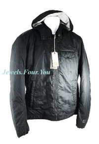 Hugo Boss Orange Omito-w Jacket & Hood Black Slate Size 40R M Hugo Boss Orange Omito-w Jacket & Hood Black Slate Size 40R M