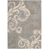 Contour CON09 Rectangle Rug, Silver, 7.3-Feet by 9.3-Feet Contour CON09 Rectangle Rug, Silver, 7.3-Feet by 9.3-Feet