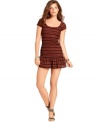 Short and sweet, this striped Free People dress is perfect for flirty daytime style!