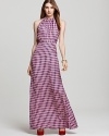 Issa London Gown - Printed Chiffon Halter