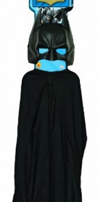 Batman: The Dark Knight Rises: Batman Child's Costume Set with Mask, Cape and Batarangs (Black) Batman: The Dark Knight Rises: Batman Child's Costume Set with Mask, Cape and Batarangs (Black)