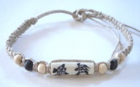 Hawaiian Honu Sea Turtle Hemp Anklet / Bracelet Hawaiian Honu Sea Turtle Hemp Anklet / Bracelet