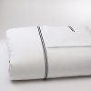Known for its luxurious linens, Frette is the preeminent provider of quality bedding to the world's finest hotels. Soft and ultra-comfortable, this duvet cover is long lasting.