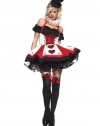Leg Avenue Women's 2 Piece Pretty Playing Card Costume Includes Dress And Neck Piece