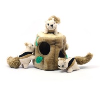 Kyjen PP01056 Hide-A-Squirrel Pet Toy, Large Kyjen PP01056 Hide-A-Squirrel Pet Toy, Large