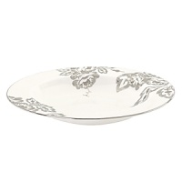 For the city chic and avant-garde, Floral Waltz offers a touch of nature in a modern setting. A beautiful pointillism design forms lush blooms and leaves across each piece to create an unexpected finish. The chic design is trimmed in platinum and features a touch of shimmer for a sophisticated look, appropriate for even the most formal of events. For the city chic and avant-garde, Floral Waltz offers a touch of nature in a modern setting. A beautiful pointillism design forms lush blooms and leaves across each piece to create an unexpected finish. The chic design is trimmed in platinum and features a touch of shimmer for a sophisticated look, appropriate for even the most formal of events.