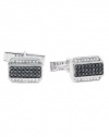 Effy Jewlery Gento Black Diamond Cufflinks, .82 TCW