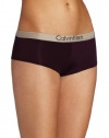 Calvin Klein Women's Metallic Chrome Cheeky Hipster