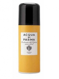 This non-aerosol spray imparts the crisp, classic and citrusy scent of Colonia while keeping the body refreshed. Without the use of alcohol, this deodorizing spray keeps perspiration at a minimum and allows a sense of freshness for hours on end. A slight tingling sensation is normal. 5 oz. This non-aerosol spray imparts the crisp, classic and citrusy scent of Colonia while keeping the body refreshed. Without the use of alcohol, this deodorizing spray keeps perspiration at a minimum and allows a sense of freshness for hours on end. A slight tingling sensation is normal. 5 oz.