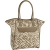 Anne Klein Luggage Lion Mane Tote Bag, Brown/Tan, One Size