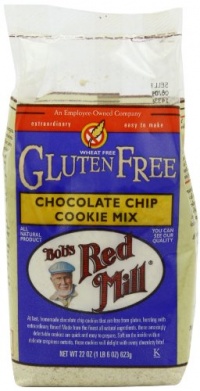 Bob's Red Mill Gluten-Free Chocolate Chip Cookie Mix, 22-Ounce Packages (Pack of 4)