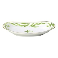 Frivole combines daring originality with soft feminity to create a sophisticated design for the table. Sprawling leaf-work designs add exuberant elegance to this whimsical pattern. Coordinating colors of amethyst and sage with gold trim allow versatility when entertaining formally or casually. Frivole combines daring originality with soft feminity to create a sophisticated design for the table. Sprawling leaf-work designs add exuberant elegance to this whimsical pattern. Coordinating colors of amethyst and sage with gold trim allow versatility when entertaining formally or casually.