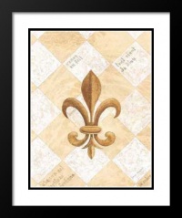 David Nichols Framed and Double Matted Print 29x35 Fleur De Lis IV(L) David Nichols Framed and Double Matted Print 29x35 Fleur De Lis IV(L)
