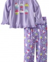 Little Me Baby-Girls Infant Cupcake Pajama, Purple Multi, 18 Months