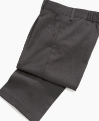When you need to get your little one ready for the big event, these crisp, comfortable dress pants from Izod do the trick. When you need to get your little one ready for the big event, these crisp, comfortable dress pants from Izod do the trick.