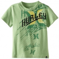 Hurley Boys 2-7 Traction Tee, Direct Green Heath, 2T Hurley Boys 2-7 Traction Tee, Direct Green Heath, 2T