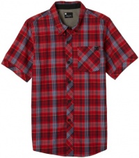 DC Boys 8-20 Scholar Short Sleeve Woven, Mars Red, Small DC Boys 8-20 Scholar Short Sleeve Woven, Mars Red, Small