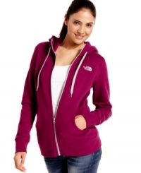 Cozy into this hoodie from The North Face -- an essential for warming up and cooling down during your workout. The classic, sporty styling makes it cute with jeans, too! Cozy into this hoodie from The North Face -- an essential for warming up and cooling down during your workout. The classic, sporty styling makes it cute with jeans, too!