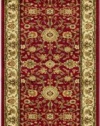 Safavieh Lyndhurst Collection LNH212F Red and Ivory Area Runner, 2-Feet 3-Inch by 6-Feet