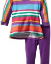 Splendid Littles Baby-Girls Newborn Pensacola Tunic Set, Tropic Sea, 6-12