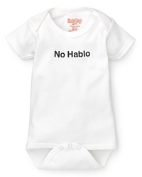 This Sara Kety bodysuit says it all. This Sara Kety bodysuit says it all.