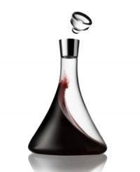 Designed specifically for aerating wines, Menu's wine decanter is a must have. Its broad base allows for maximum aeration and the dripless pourer's stainless steel rim comes off to avoid build up and bacterial growth. Plus, its striking silhouette will command attention whenever you entertain at home. Designed specifically for aerating wines, Menu's wine decanter is a must have. Its broad base allows for maximum aeration and the dripless pourer's stainless steel rim comes off to avoid build up and bacterial growth. Plus, its striking silhouette will command attention whenever you entertain at home.