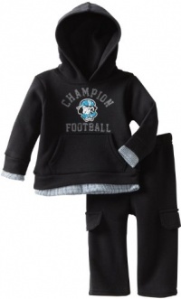 Carters Boys 2-7 Football Champion Fleece Hoodie Set, Black, Medium/24 Carters Boys 2-7 Football Champion Fleece Hoodie Set, Black, Medium/24